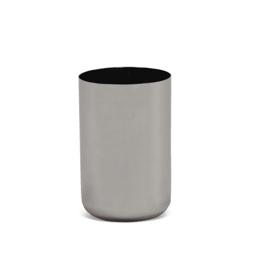 Modern Champagne Cooler In Stainless Steel | Cup in Drinkware by Tina Frey. Item made of steel