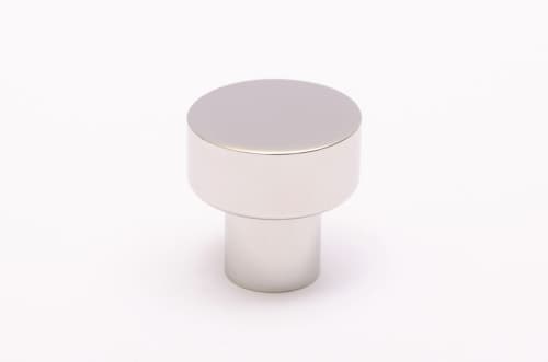 Dot 18 Polished Stainless Steel Knob | Hardware by Windborne Studios. Item made of copper