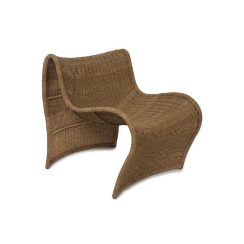 LOLA (Lampakanai) | Easy Chair in Chairs by Oggetti Designs. Item composed of wood and fiber