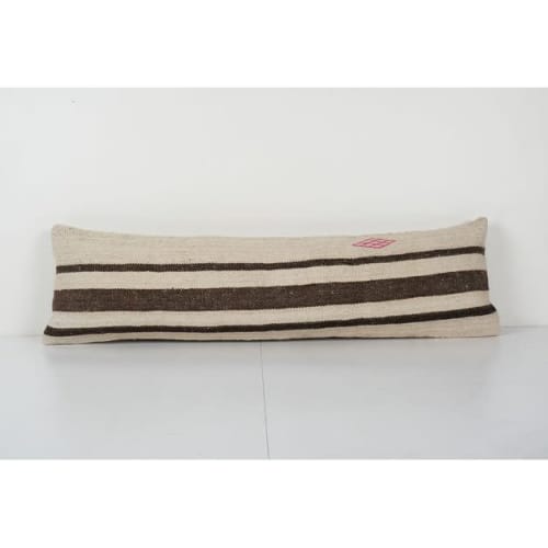 Bohemian Bedding Wool Kilim Pillow Cover Handmade Hippie Bed | Cushion in Pillows by Vintage Pillows Store