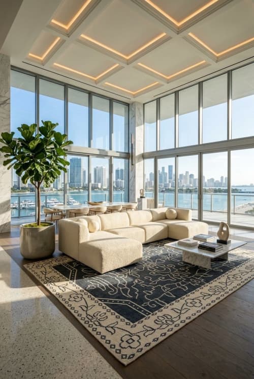Discover the Barath rug, a luxurious hand-knotted | 8 x 10´ | Rugs by KAYMANTA | Luxury Rug Makers