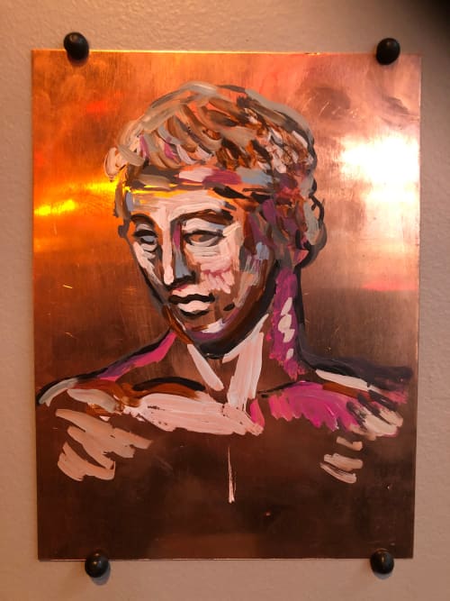 Copper Youth | Oil And Acrylic Painting in Paintings by Eric Farache Artist