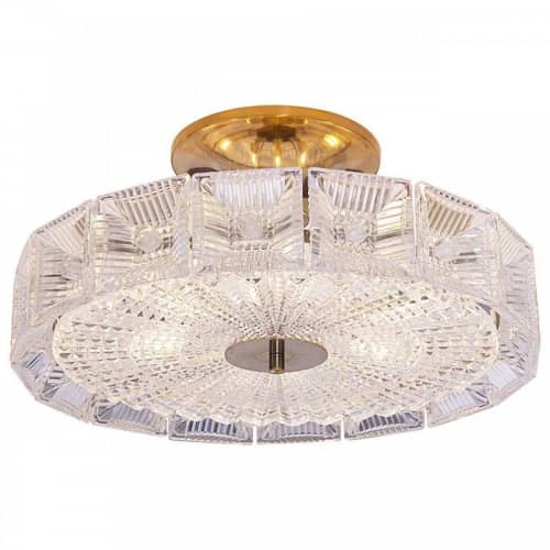 Alan Mizrahi QZ9860 Vintage Solo | Flush Mounts by Alan Mizrahi Lighting Design