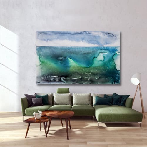 Holding on For Life | Watercolor Painting in Paintings by Brazen Edwards Artist. Item made of canvas with paper