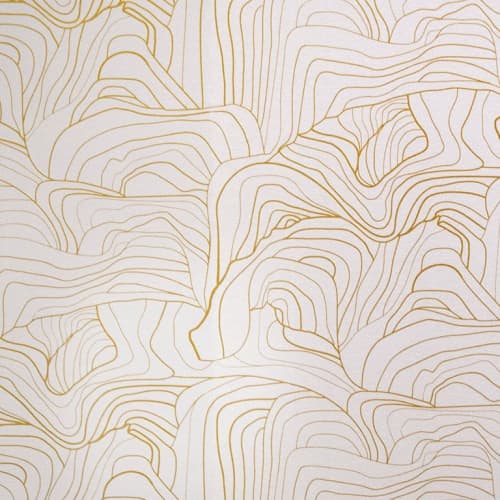 Sandstone | Gold Rock | Wallpaper in Wall Treatments by Jill Malek Wallpaper. Item made of paper