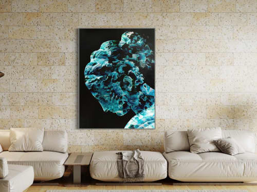 Sacred Surface – Large Scale Contemporary Figurative Artwork | Mixed Media in Paintings by Dario Moschetta