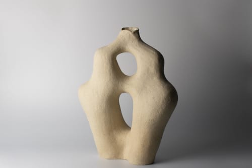 scandi vessel 7 | Sculptures by Ashley Perez. Item composed of ceramic in minimalism or contemporary style