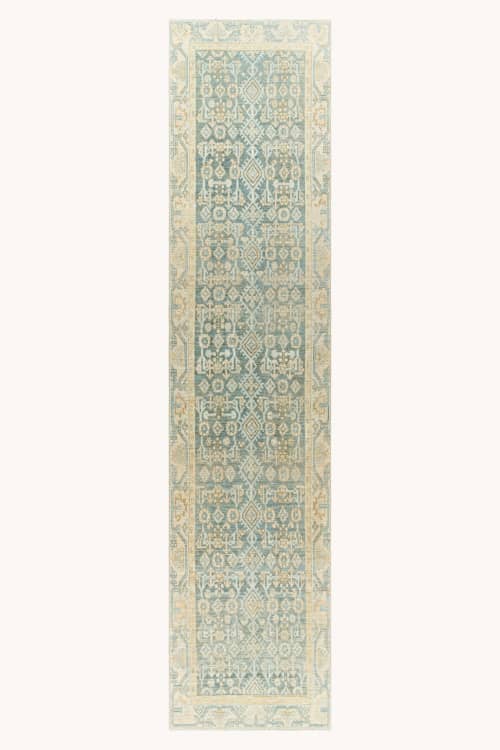 Joplin | 3'4 x 13'6 | Runner Rug in Rugs by District Loom. Item made of fabric