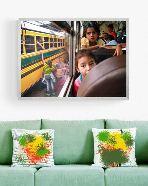 The Chicken Bus | Photography by Louise O'Gorman