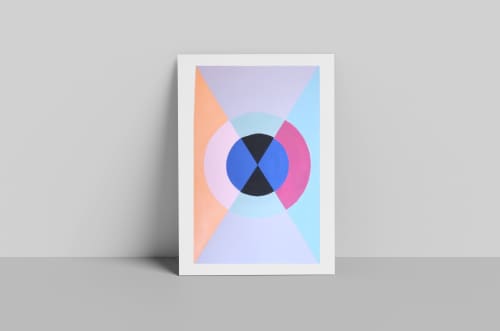 "Ambient" Limited Edition Print | Prints by Britny Lizet. Item made of paper works with boho & contemporary style
