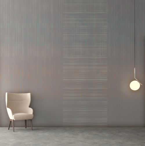 Reflections | Dusk | Wallpaper in Wall Treatments by Jill Malek Wallpaper. Item composed of paper