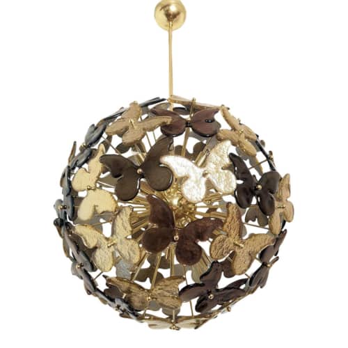 Alan Mizrahi PS1301 Murano Sputnik | Chandeliers by Alan Mizrahi Lighting Design