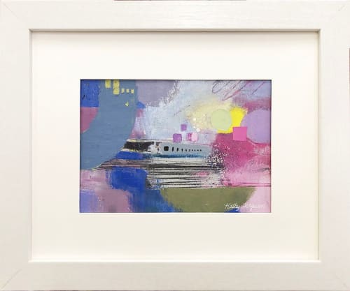 Sphere Two | Mixed Media in Paintings by Kathy Ferguson Art