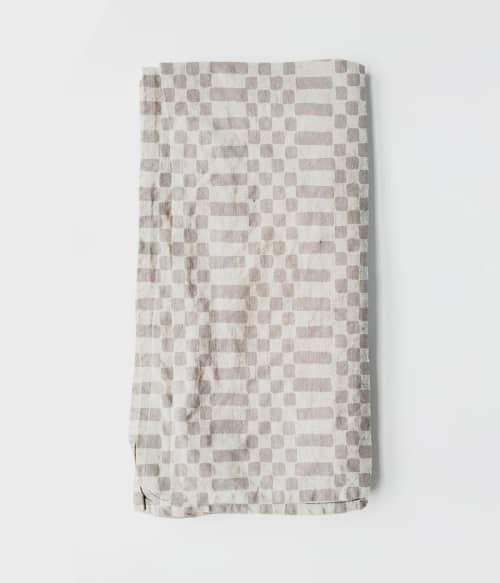 100% Linen Tea Towel - Clay Twill | Linens & Bedding by S W E V E N
