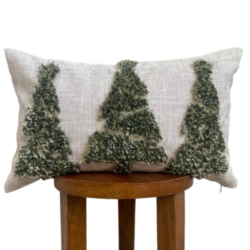 Noel Lumbar Pillow Cover | Pillows by Busa Designs