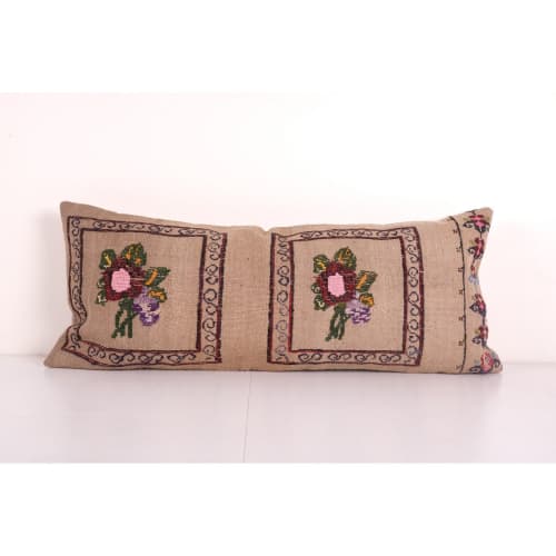 Turkish Kilim Pillowcases Made from an Anatolian Vintage Cov | Cushion in Pillows by Vintage Pillows Store