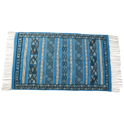Handwoven wool rug | Area Rug in Rugs by Berber Art. Item made of fabric