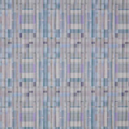 Good Girl Gone Plaid Arctic Blue Wallpaper | Wall Treatments by Stevie Howell