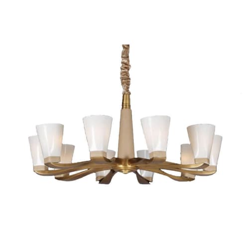 Alan Mizrahi AM8102Q Estelle 1-2 Tier Chandelier | Chandeliers by Alan Mizrahi Lighting Design