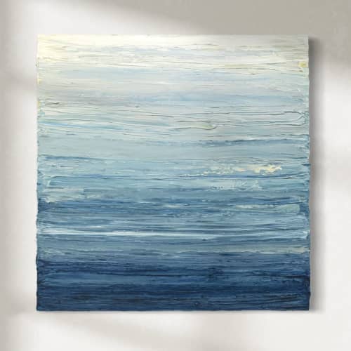 Coastal Sky | Oil And Acrylic Painting in Paintings by Teodora Guererra Fine Art