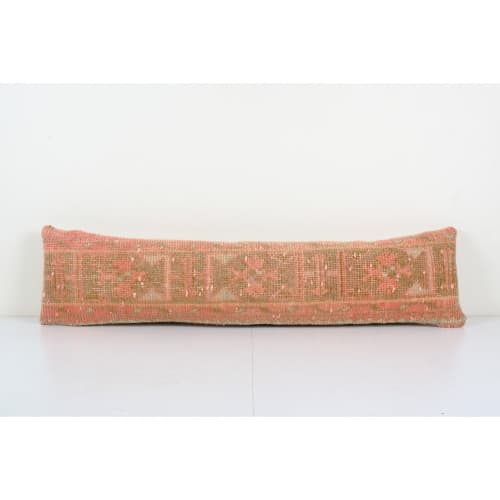 Extra Long Turkish Carpet Pillow Cover, Anatolian Rug Cushio | Cushion in Pillows by Vintage Pillows Store