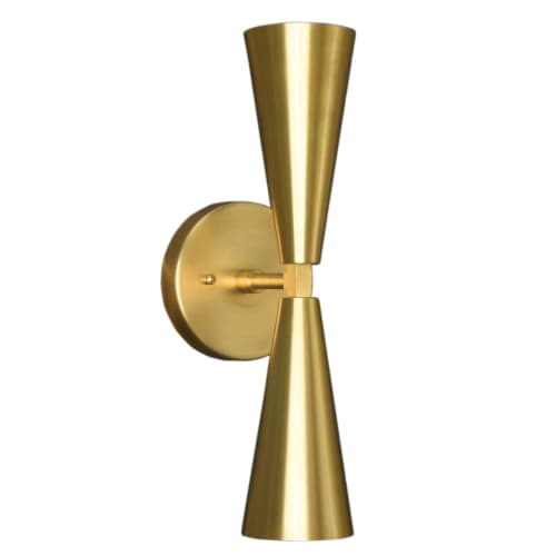 Sedona | Sconces by Illuminate Vintage. Item made of brass
