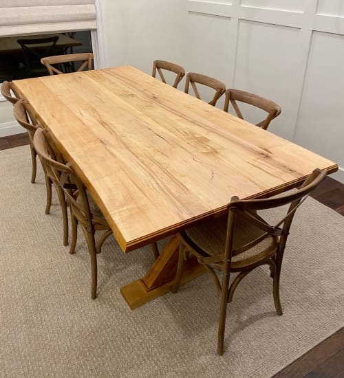 Live Edge Dining Tables | Tables by Good Wood Brothers. Item composed of wood