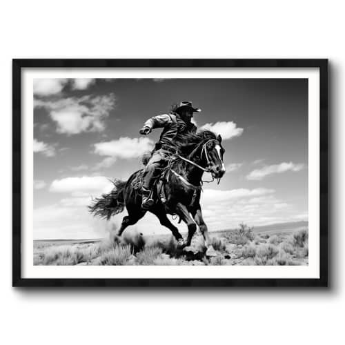 Wild Man - Horizontal | Prints by Western Mavrik