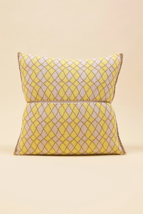 Bow-shaped Pillowcase | Pillows by BOI. Item composed of fabric
