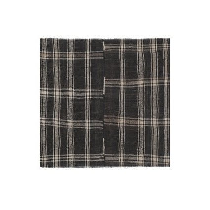 Vintage Organic Goat Hair Kilim Rug 7'12'' X 8'2'' | Area Rug in Rugs by Vintage Pillows Store
