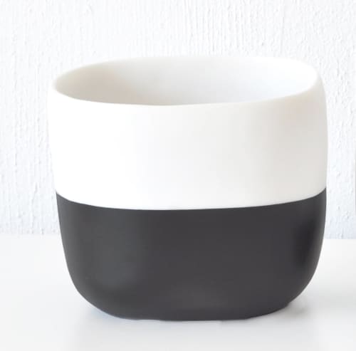 Cuadrado Duo Extra Large Vessel | Vase in Vases & Vessels by Tina Frey. Item made of synthetic