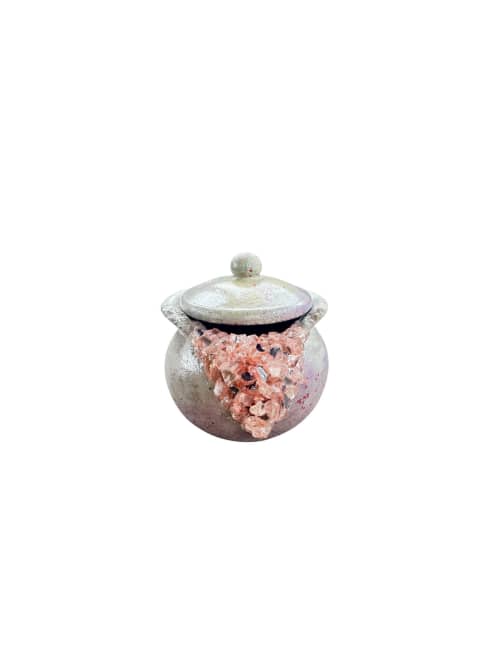 Blush Geode Jar | Decorative Objects by RAW & UNIQ