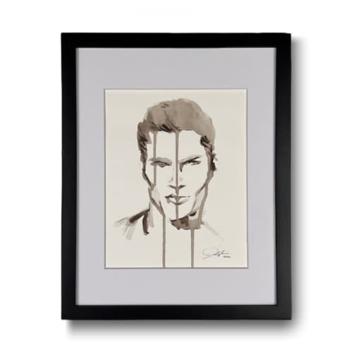 Axel No. 2 | Watercolor Painting in Paintings by John Velo Studio