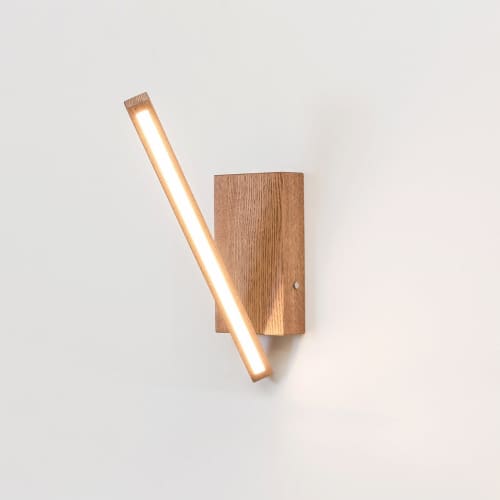 Vector | Sconces by Next Level Lighting. Item made of oak wood