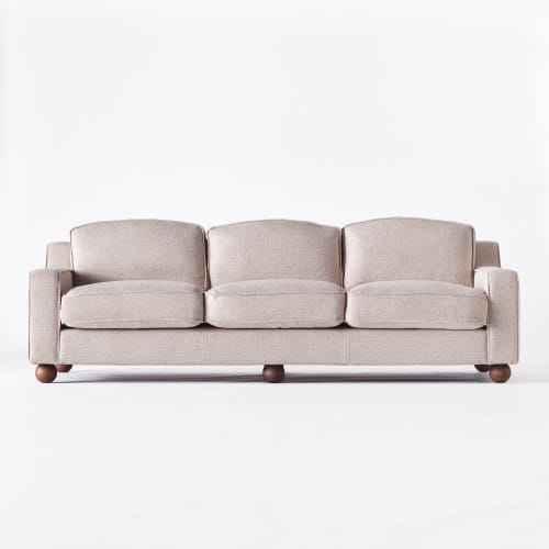 Lola Sofa Woven Sand | Work by District Loom