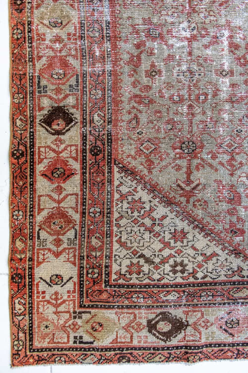 Jamrat | 5'1 x 11'7 | Runner Rug in Rugs by Minimal Chaos Vintage Rugs. Item composed of fabric