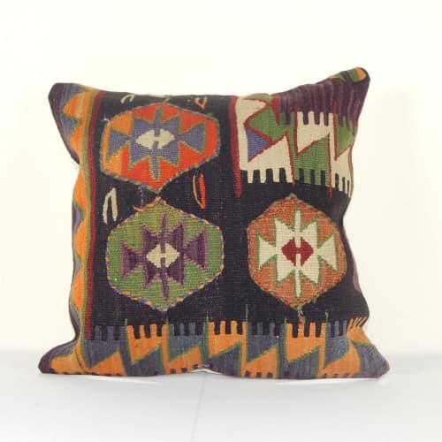 Vintage Geometric Kilim Pillow Cases Made from a Boho Anatol | Cushion in Pillows by Vintage Pillows Store