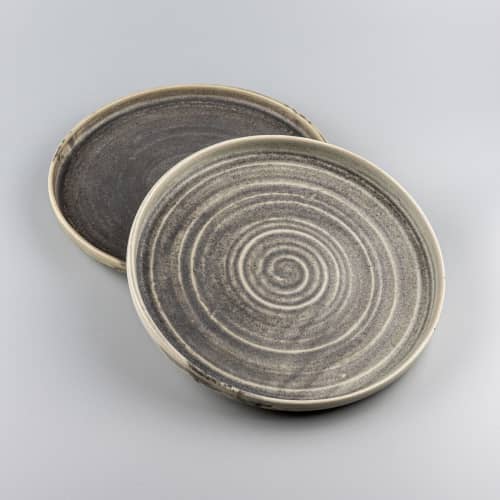 Plates Set Nomisia | Dinnerware by Svetlana Savcic / Stonessa. Item composed of stoneware