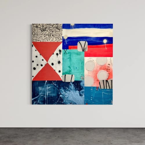 Port Side | Oil And Acrylic Painting in Paintings by Sarah Finucane