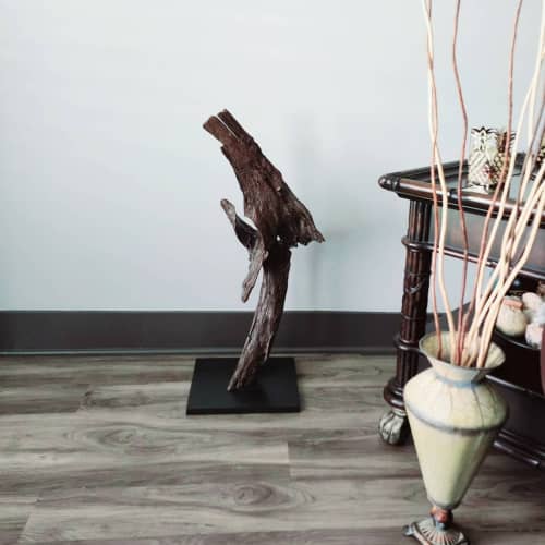 Driftwood Art Sculpture "Stallion" | Sculptures by Sculptured By Nature  By John Walker. Item made of wood works with minimalism style