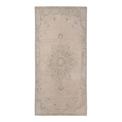 Bohemian Decor Traditional Oriental Wool Large Rug | Area Rug in Rugs by Vintage Pillows Store. Item composed of fabric