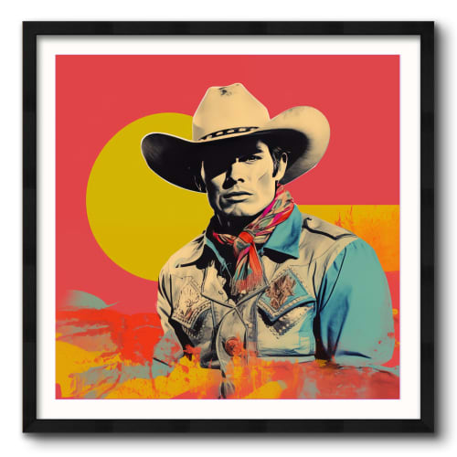 Ramblin' Man - Square | Prints by Western Mavrik