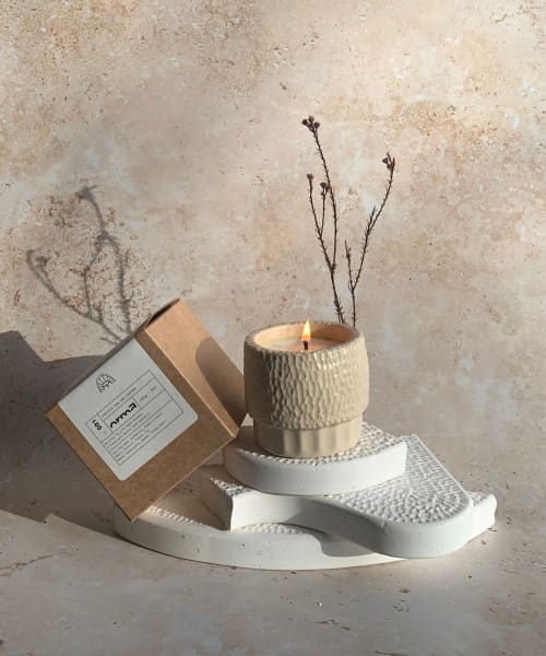 Naso Series | Orma Candle | Candle Holder in Decorative Objects by Amanita Labs