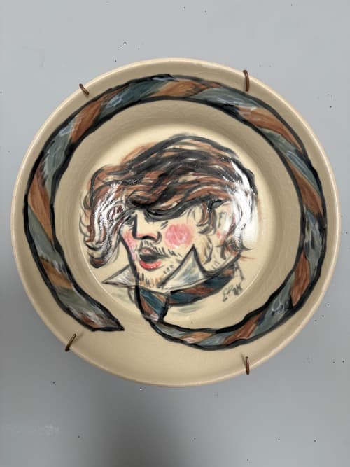 I’m Fine, How Are You? | Decorative Plate in Decorative Objects by Eric Farache Artist