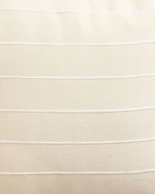 Recycled Stripe Cream — Fabric by the Yard | Linens & Bedding by MINNA