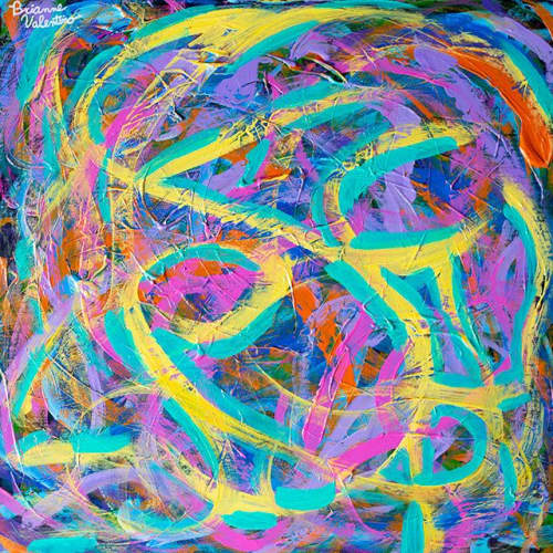 Brie Thoughts | Oil And Acrylic Painting in Paintings by Brianne Valentino