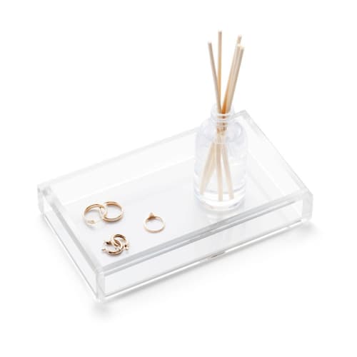 Guest Towel Tray | Decorative Tray in Decorative Objects by JR William. Item made of synthetic