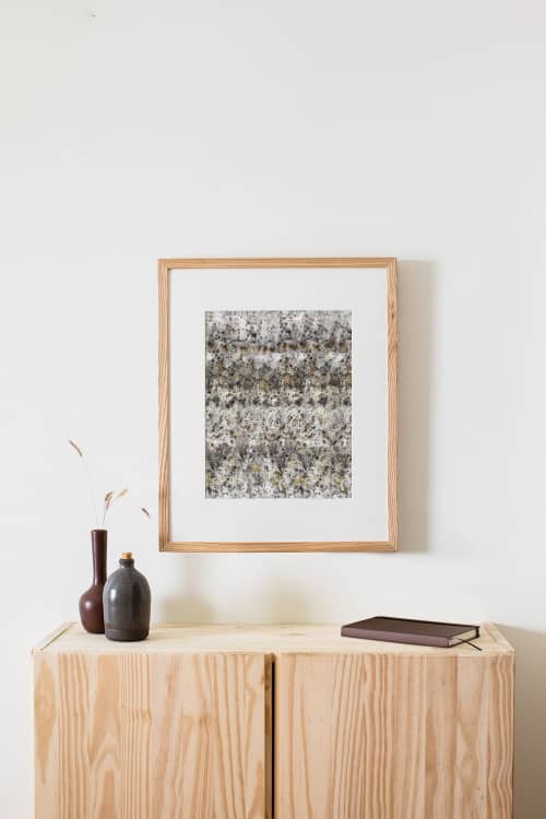 Catalina - Black | Prints by Eso Studio Wallpaper & Textiles. Item made of canvas