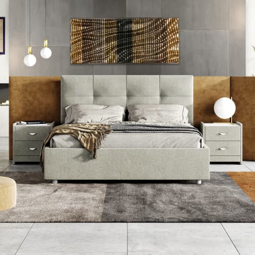 "AMARETTO" Parametric Wood Wall Art Decor / 100% Solid Wood | Mixed Media in Paintings by ArtMillWork Design. Item made of canvas