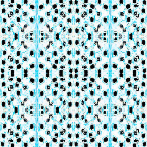 Solomon's Song, Turquoise | Fabric in Linens & Bedding by Philomela Textiles & Wallpaper. Item composed of canvas